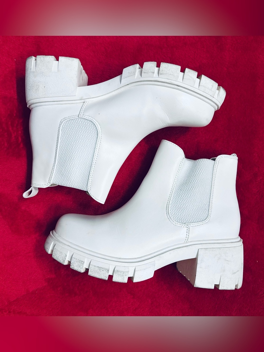 Soda Women's Boot Hestia Color White Size 7